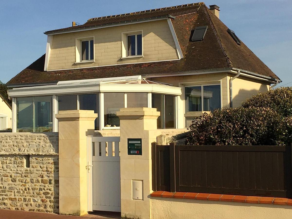 Villa Lumineuse En Front De Mer - Gold Beach Asnelles Exterior foto