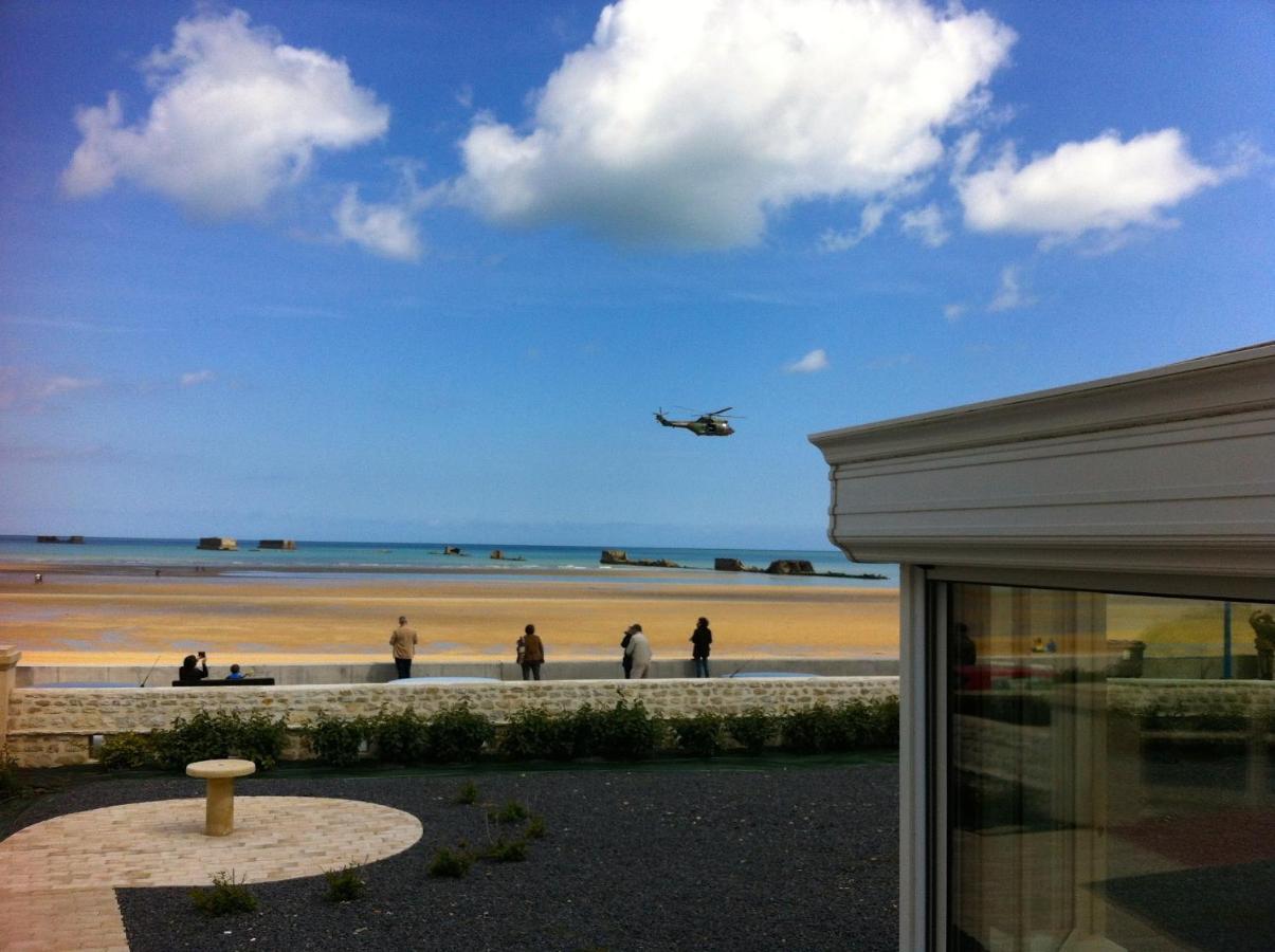 Villa Lumineuse En Front De Mer - Gold Beach Asnelles Exterior foto